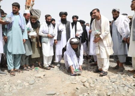 کار ساخت شهرک تجارتی سپین‌زر در تخار آغاز شد