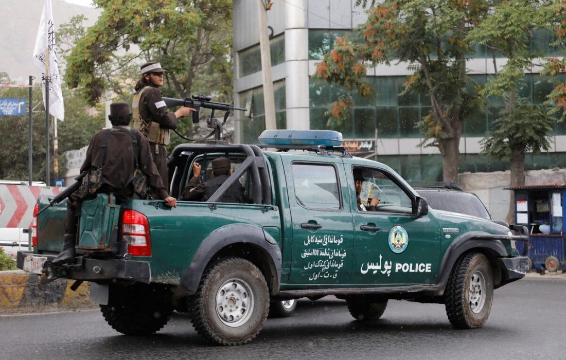 هدف قرار گرفتن خودروی رنجر طالبان در پنجشیر