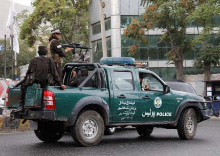 هدف قرار گرفتن خودروی رنجر طالبان در پنجشیر