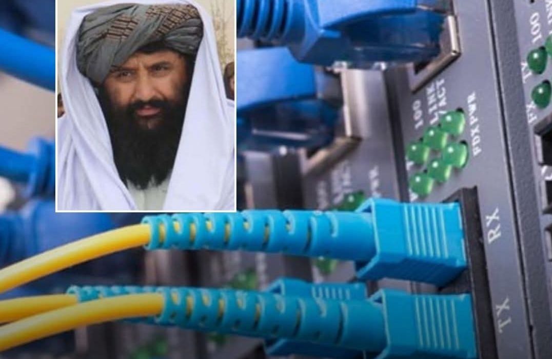 قطع دوباره اینترنت فیبر نوری در کندز به دستور والی طالبان؛ احتمال گسترش محدودیت‌ها در سراسر افغانستان   