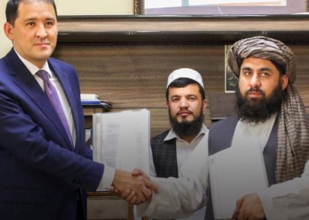 توافق طالبان و قزاقستان برای آغاز کار عملی پروژه خط‌آهن تورغندی–هرات و هرات–سپین‌بولدک