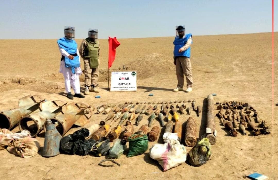 مقادیر زیادی مواد انفجاری در کندز کشف و خنثی شد