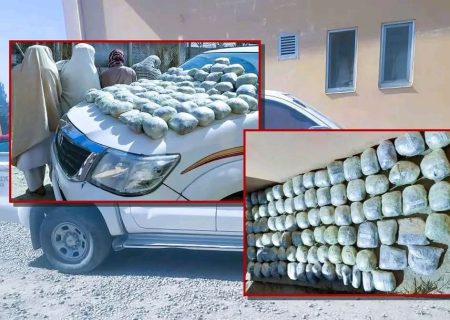 بازداشت چهار قاچاقبر مواد مخدر با ۱۰۶ کیلوگرام تریاک در بدخشان