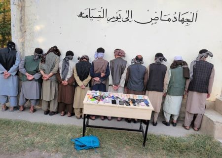 بازداشت ۱۱ تن به اتهام قماربازی در شهر فیض‌آباد بدخشان