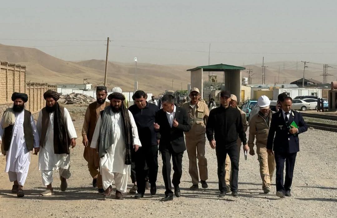 بازدید هیئت ترکمنستان و مقامهای طالبان از پروژه توسعه بندر تورغندی؛ تأکید بر گسترش همکاریهای اقتصادی
