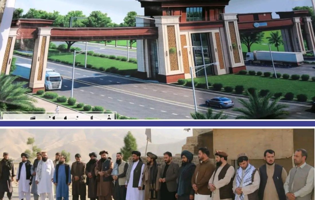 آغاز ساخت دروازه خروجی شهر تالقان ولایت تخار با تمویل بیش از هفت میلیون افغانی