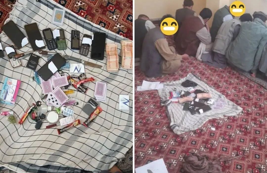 ده تن به اتهام قماربازی در ولسوالی درایم بدخشان بازداشت شدند