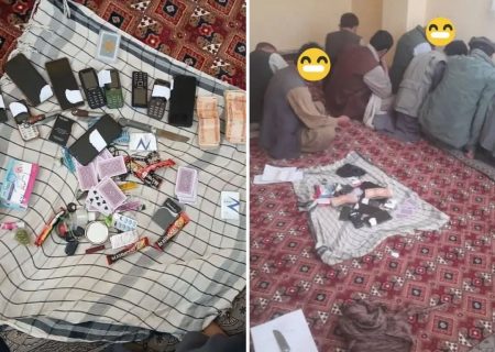 ده تن به اتهام قماربازی در ولسوالی درایم بدخشان بازداشت شدند   