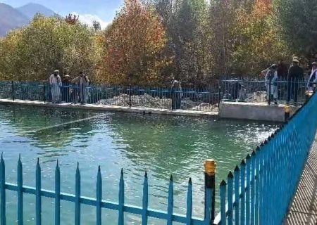 افتتاح و بهره‌برداری از ذخیره آب زراعتی در قریهٔ رخشان ولسوالی وردوج ولایت بدخشان