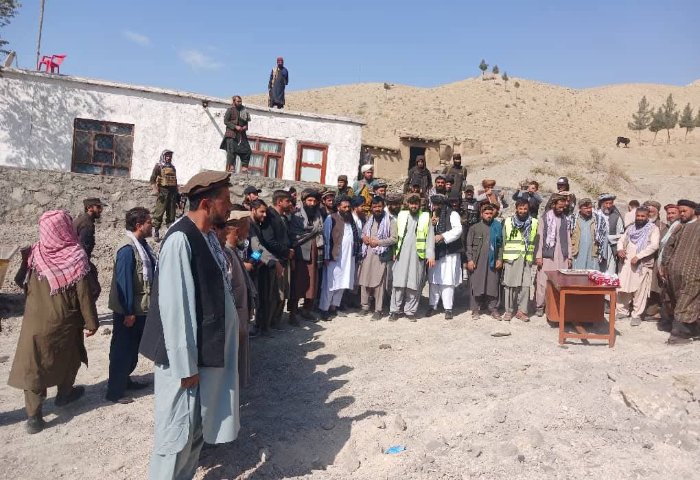 آغاز کار اعمار اساسی بخش نخست سرک نهرین–جلگه در ولایت بغلان به ارزش ۱۹۲ میلیون افغانی
