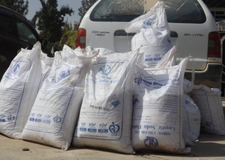 کشف و ضبط ۸۳۸ کیلوگرم مواد مخدر در ولسوالی نوزاد هلمند
