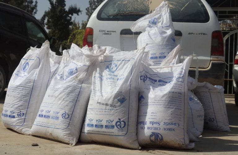 کشف و ضبط ۸۳۸ کیلوگرم مواد مخدر در ولسوالی نوزاد هلمند