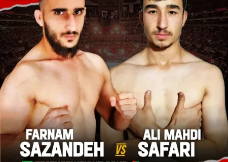 درخشش علی‌مهدی صفری(بدخشی) در مسابقات MMA تهران؛ مبارز افغانستانی حریف خود را کمتر از سه دقیقه ناک‌اوت کرد