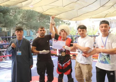 برگزاری رقابت‌های رزمی سبک کیمپو در بغلان؛ تیم بغلان مقام اول را کسب کرد   