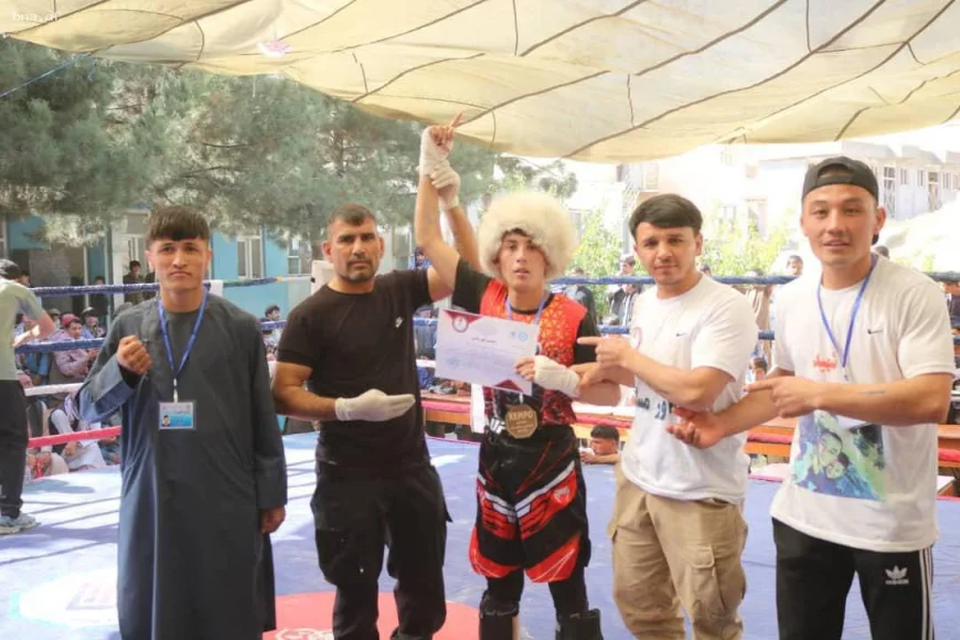 برگزاری رقابتهای رزمی سبک کیمپو در بغلان؛ تیم بغلان مقام اول را کسب کرد