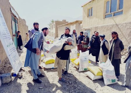 آغاز روند توزیع تخم بذری اصلاح‌شده و کود کیمیاوی برای دهاقین ولسوالی بهارک بدخشان   