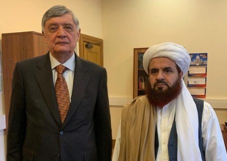 دیدار سفیر طالبان در مسکو با نماینده ویژه رئیس‌جمهور روسیه درباره همکاری‌های اقتصادی و جذب کارگران افغان