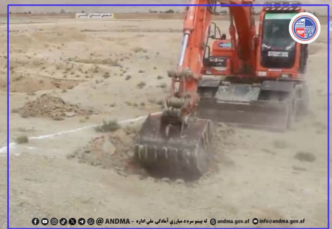 آغاز ساخت پلچک جدید در بغلان برای کاهش خطر سیلابها و حفاظت از زمینهای زراعتی