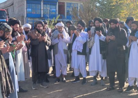 آغاز کار دو پروژه بزرگ زیربنایی به ارزش بیش از یک میلیارد افغانی در ولایت لوگر