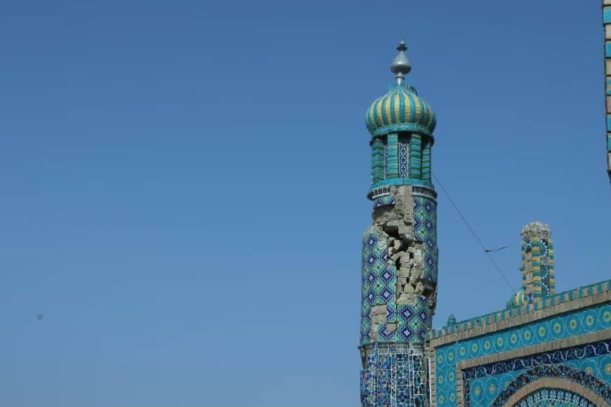 اعلام آمادگی ایران برای بازسازی روضه‌ سخی در مزارشریف پس از زمین‌لرزه اخیر   