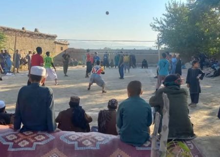 پایان رقابت‌های والیبال ولسوالی نهرین ولایت بغلان با قهرمانی تیم زدران   