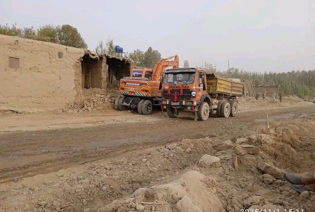 پیشرفت رضایتبخش پروژه وسعتدهی سرک خواجهغار تخار تا دشتارچی کندز