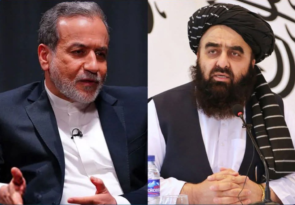گفتگوی تلیفونی میان مولوی امیرخان متقی و سید عباس عراقچی درباره روابط افغانستان و پاکستان   