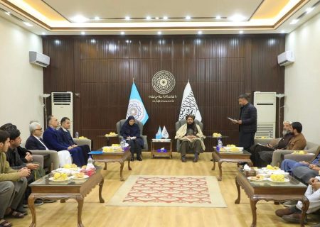 گسترش صادرات محصولات زراعتی افغانستان به ایران؛ دیدار مولوی شهاب‌الدین ثاقب با معین وزارت جهاد کشاورزی ایران   
