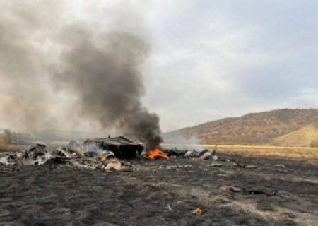 سقوط هواپیمای نظامی ترکیه در گرجستان؛ ۲۰ نظامی ترکیه‌ای جان باختند   
