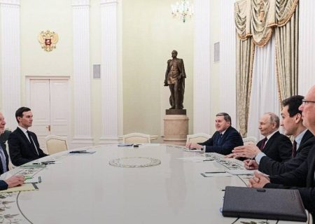 دیدار سه‌ساعته پوتین با دو فرستاده آمریکایی درباره طرح صلح اوکراین