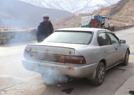 کنترول وسایط دودزا برای کاهش آلودگی هوا در بغلان و پنجشیر آغاز شد