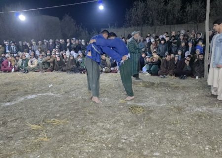 رقابت‌های کورش با حضور ۸۰ پهلوان از شش ولایت در کندز برگزار شد 