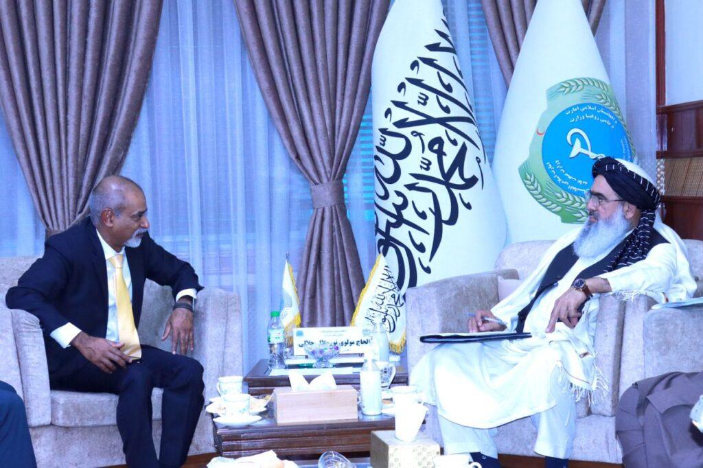 تأکید وزیر صحت عامه طالبان بر ادامه کمکهای جهانی در دیدار با رئیس دفتر حوزوی یونیسف