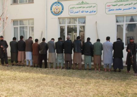 پولیس بدخشان یک کارخانه شراب را تخریب و ۲۱ مجرم را در یک هفته بازداشت کرد   
