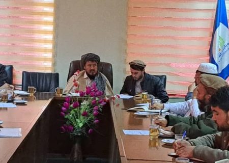 جلسه ماهوار هماهنگی ریاست اقتصاد بدخشان با حضور مؤسسات همکار برگزار شد   