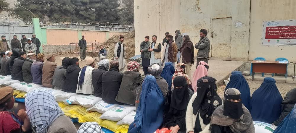 آغاز توزیع تخم بذری اصلاحشده برای ۱۰۰۰ دهقان مستحق در ولسوالی فرخار تخار