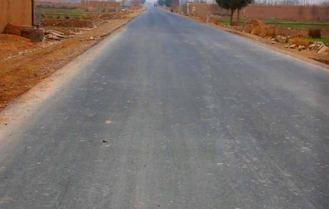 بازسازی و پاککاری اساسی ۱۳ کیلومتر جاده در ولسوالی دشت ارچی قندوز