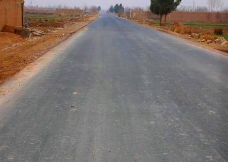 بازسازی و پاک‌کاری اساسی ۱۳ کیلومتر جاده در ولسوالی دشت ارچی قندوز
