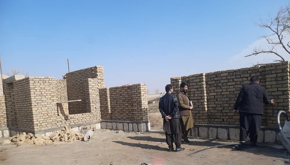 آغاز اعمار دو چکدم در ولسوالی دشتارچی قندوز با هزینه ۷ میلیون افغانی