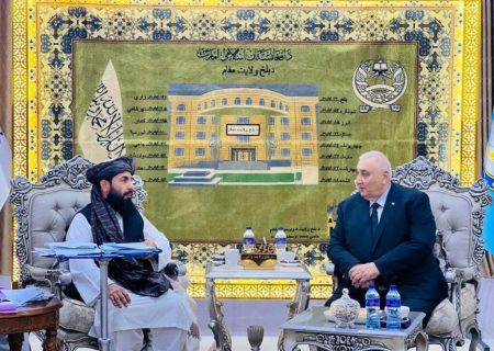 سرکنسول ترکمنستان با والی بلخ دیدار کرد