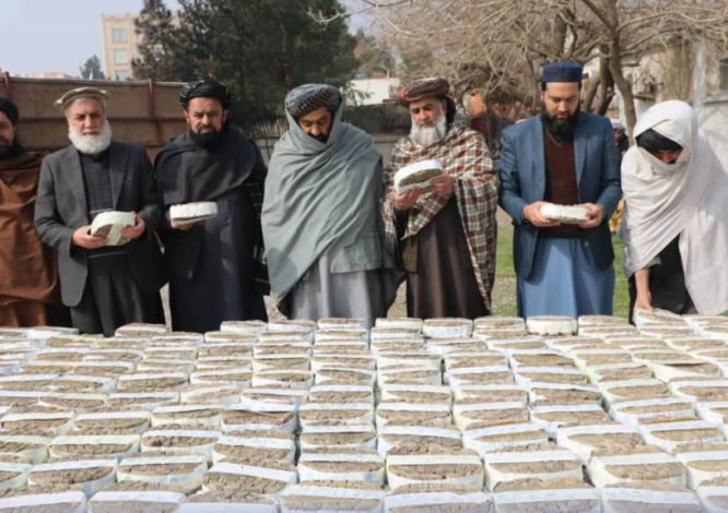 حریق بیش از ۵۳۷ میلیون افغانی بانکنوت مندرس در هرات توسط بانک مرکزی تحت کنترل طالبان