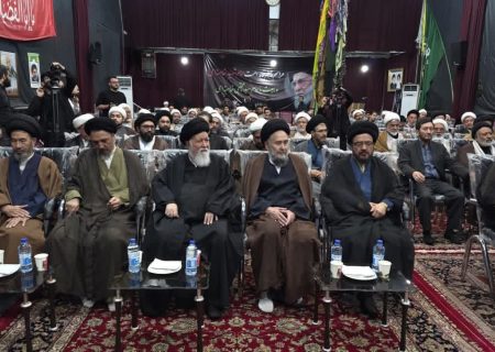 مراسم اربعین رهبر شهید و تجدید بیعت علمای افغانستانی با رهبری جدید انقلاب اسلامی ایران در مشهد برگزار شد