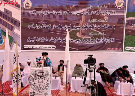 آغاز کار مجتمع تجارتی سپین‌زر در تخار با سرمایه‌گذاری ۵۴۳ میلیون افغانی