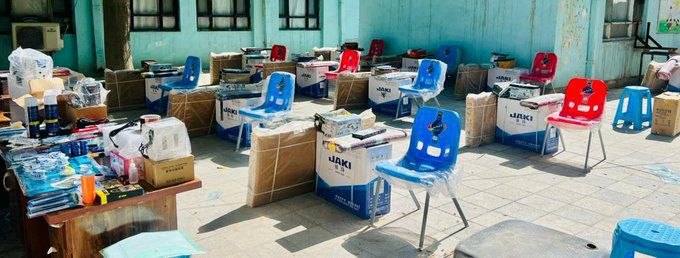 توزیع ابزار کار برای ۵۰ کودک عودت‌کننده در بغلان