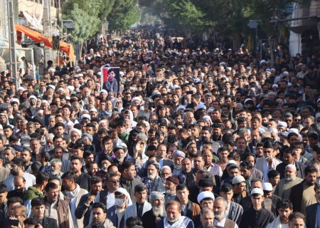 تشییع باشکوه شهدای ده‌میری هرات/ هزاران نفر پیکر شهدا را تشییع کردند