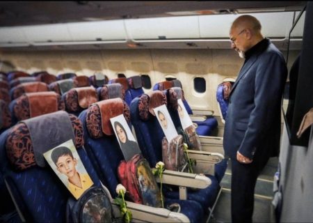 قالیباف در مسیر پاکستان: تصاویر کودکان میناب «همراهان» هیأت ایرانی در سفر