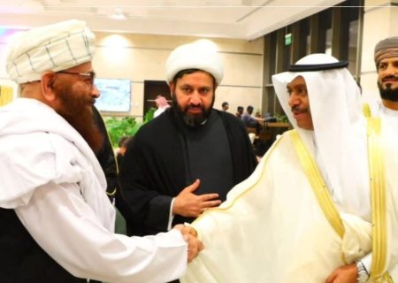 وزیر ارشاد، حج و اوقاف طالبان در مراسم اختتام روند حج در مکه اشتراک کرد
