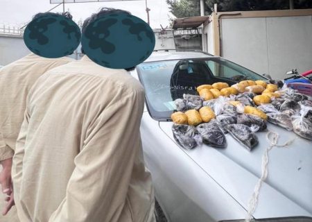 بازداشت دو قاچاقبر مواد مخدر با ۳۵ کیلوگرام تریاک در تخار