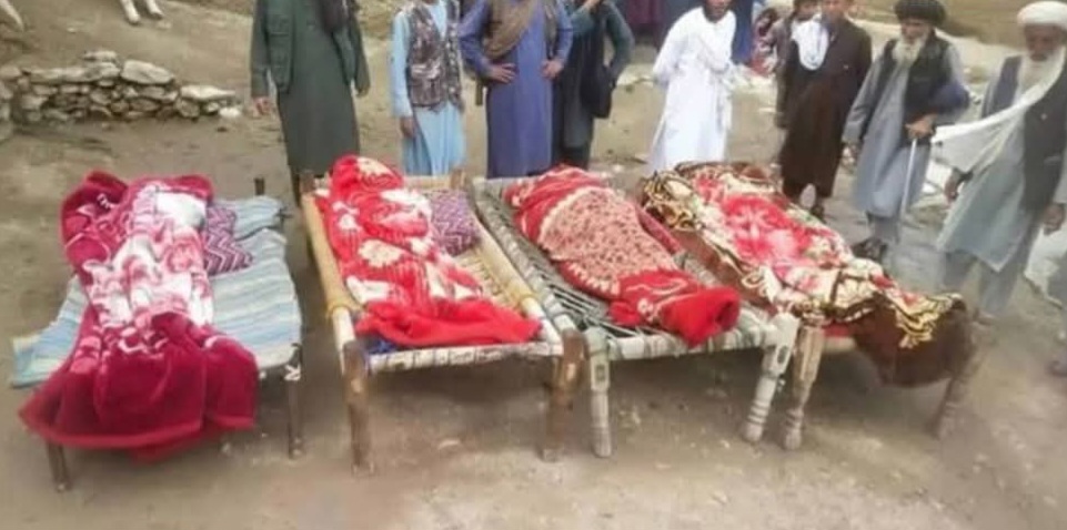 فروریختن سقف خانه در کاپیسا جان چهار عضو یک خانواده را گرفت