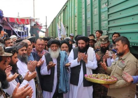 آغاز سروی خط آهن ۶۵۷ کیلومتری حیرتان–هرات توسط ازبیکستان